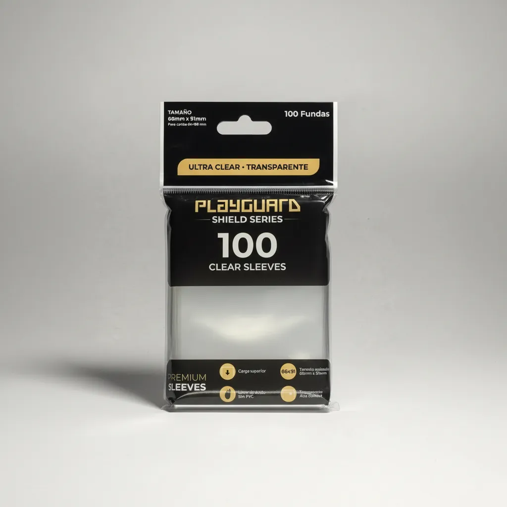 Ultra Clear Sleeves - Vault Series PlayGuard - Accesorio premium para cartas TCG